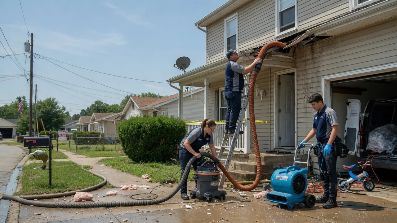 Water Damage Restoration in Deanville, TX near me